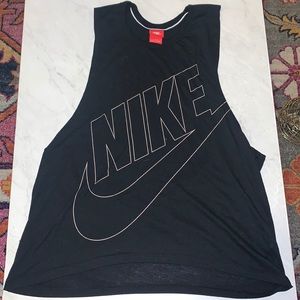 Black Nike Atheletic Tank Top